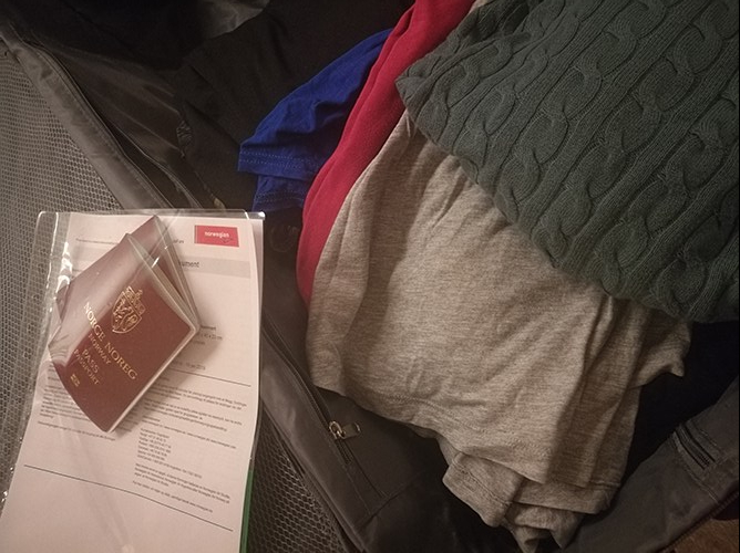 Fare pakking pågår