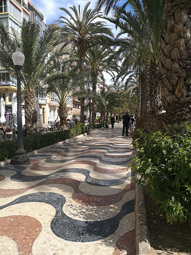 Alicante - Strandpromenaden