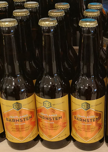 Bärnsten fra Jämtlands Bryggeri AB, Sverige (5,0%, 50 cl)