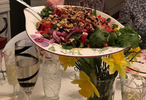 Georgisk salat -Tbilisi