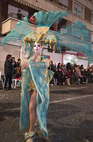 Karnevalsopptog i Torrevieja