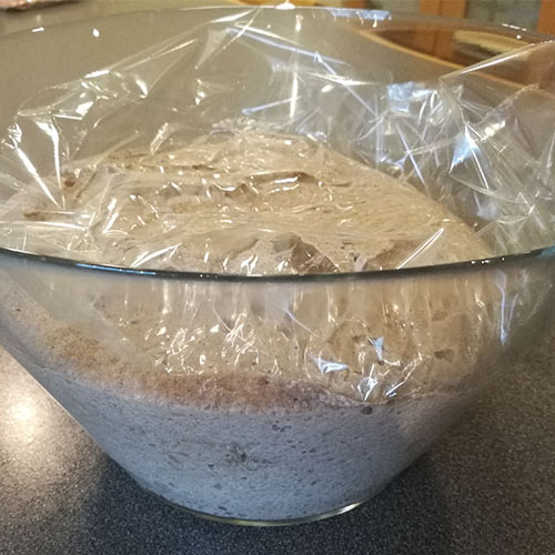 surdeig etter oppskrift fra Baker Brun