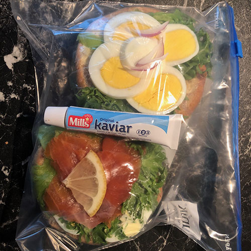 Fra Svetlanans krok: Gode Lunsjideer (matpakker) til jobb og skole