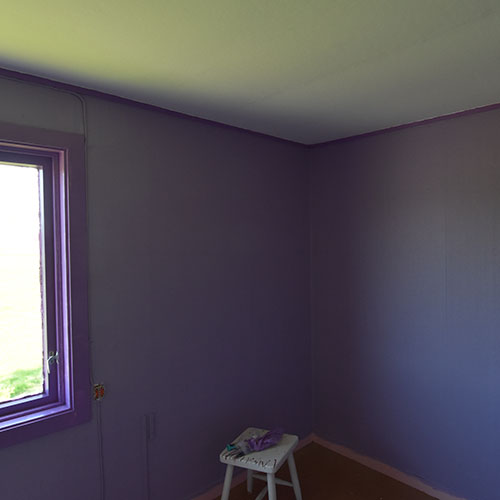 Oppussing av kammerset på sommerhuset vårt Garten, Trøndelag, Norway