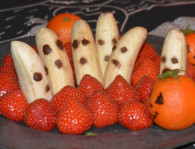 Halloween - fruktfat