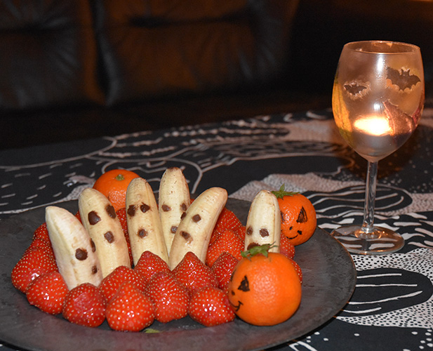 Halloween - fruktfat