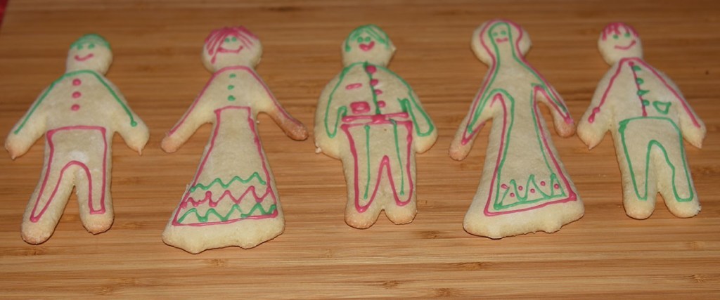 Kakemenn etter oppskrift fra Baker Brun Ingredienser: 750 g Sukker ½ l Vann (lunkent) 1 ss Hornsalt 1 ts Vaniljesukker Ca. 1 kg Hvetemel