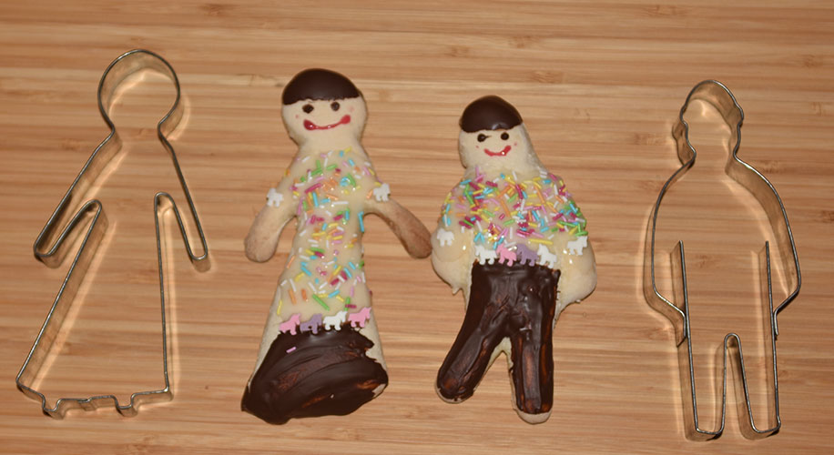 Kakemenn etter oppskrift fra Baker Brun Ingredienser: 750 g Sukker ½ l Vann (lunkent) 1 ss Hornsalt 1 ts Vaniljesukker Ca. 1 kg Hvetemel