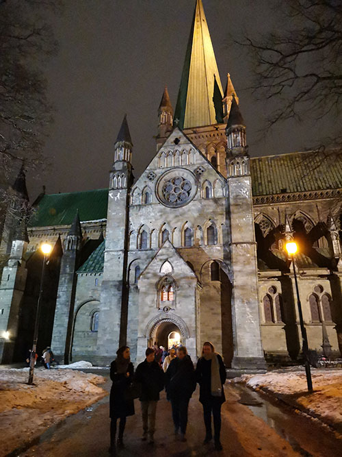 21 desember 2019 Nidarosdomens Jentekor har konsert "Julefryd" i Nidarosdomen, Trondheim, Trøndelag, Norway