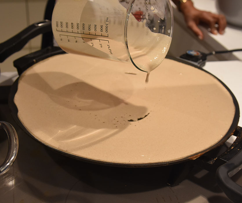 20200229 - Eritreisk "matlagingskurs" hos våre venner fra Eritrea