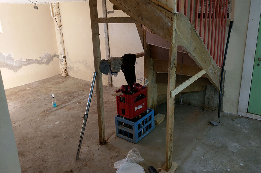 vårt - Garten, Trøndelag -- og det er klart for maling, nytt gulv, nye vegger mm