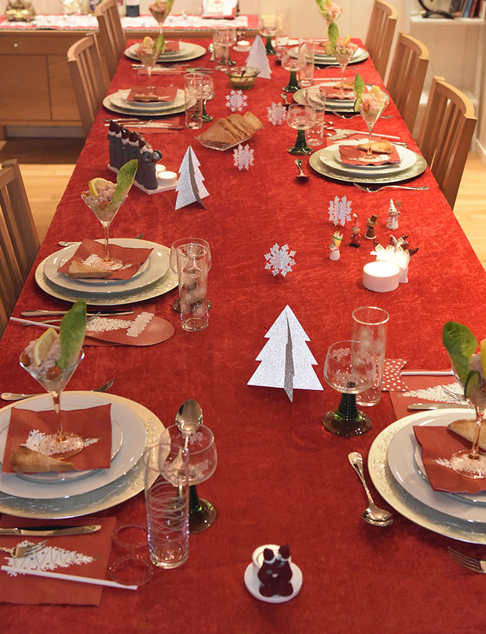 Korona dekket julebord https://heidisboble.no/ @heidisboble