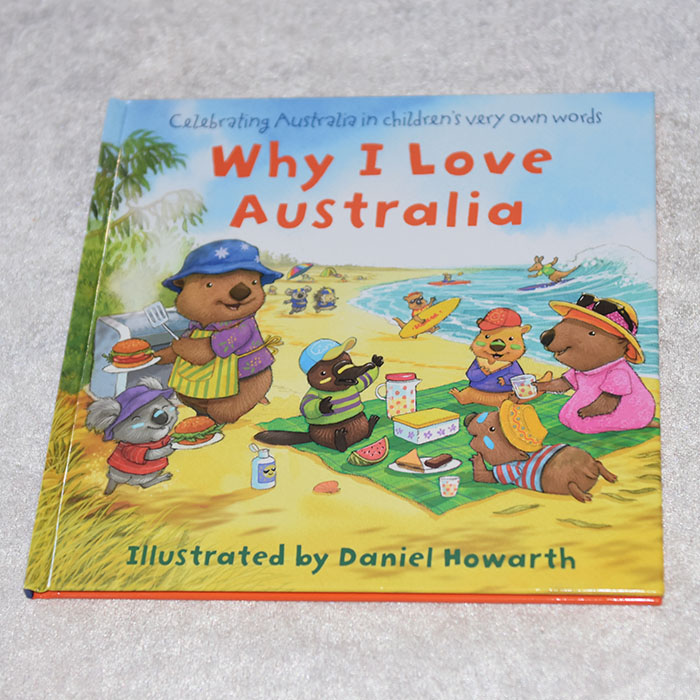 Howarth, Daniel (2019) «Why I love Australia», Harper Collins Childrens’s Books https://heidisboble.no/ @heidisboble