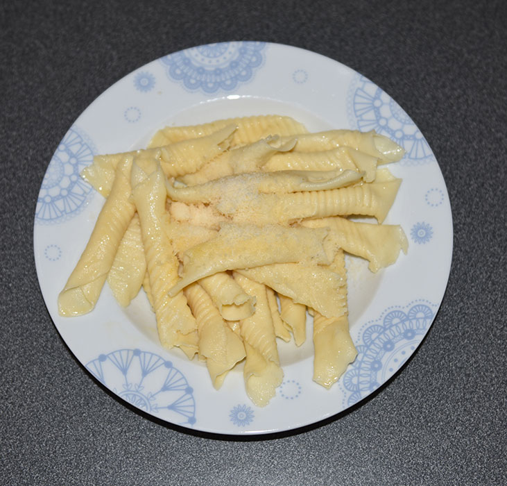 Garganelli med smør Ingredienser 500 g mel 5 egg smør parmesan https://heidisboble.no/ @heidisboble