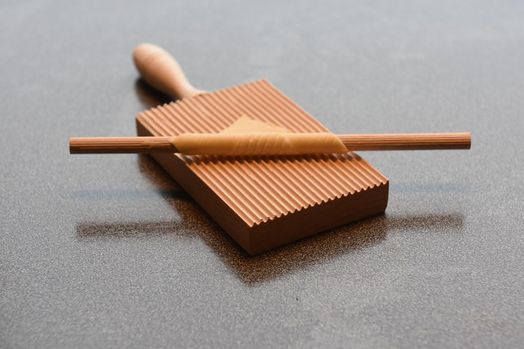 Garganelli med smør Ingredienser 500 g mel 5 egg smør parmesan https://heidisboble.no/ @heidisboble