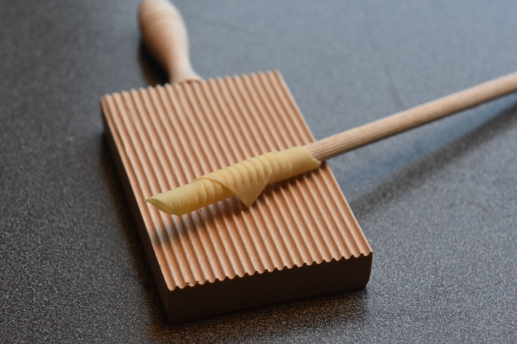 Garganelli med smør Ingredienser 500 g mel 5 egg smør parmesan https://heidisboble.no/ @heidisboble