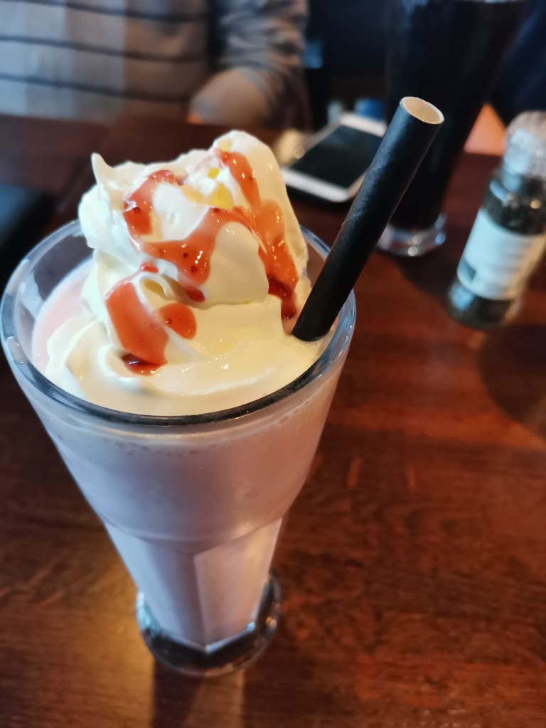 Jordbærmikshake Egon i tårnet Otto Nielsens veg 4, 7052 Trondheim https://heidisboble.no/ @heidisboble