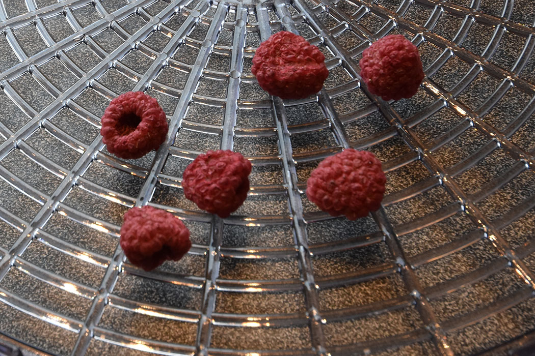 Tørkete Bringebær  https://heidisboble.no/ @heidisboble