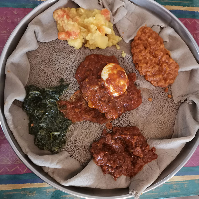 Mesob spesial Mesob Bar & Restaurant Munkegata 64A, 7011 Trondheim https://heidisboble.no/ @heidisboble