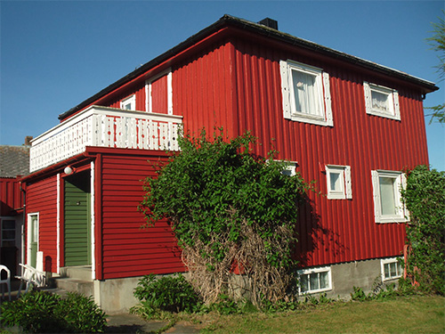 Sommerhuset vårt Garten Trøndelag Norge