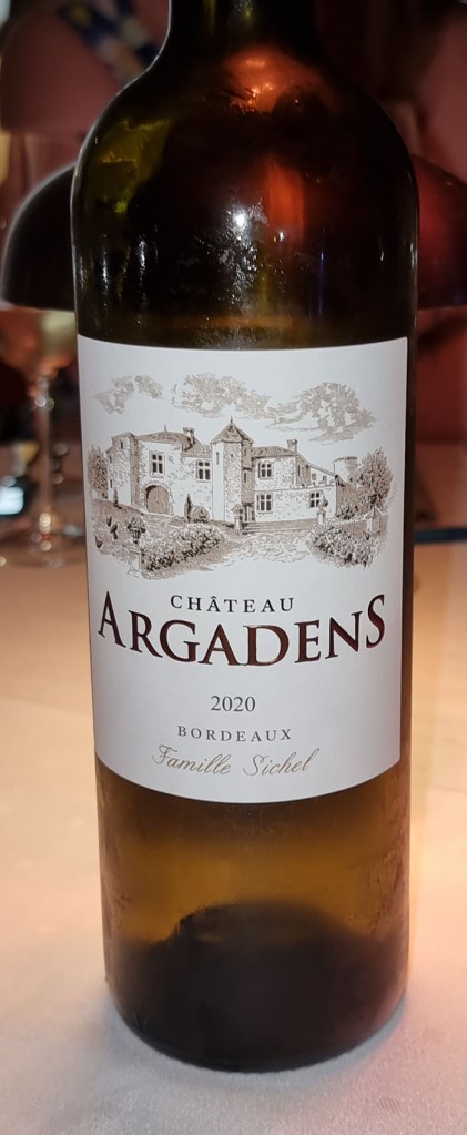 CHÂTEAU ARGADENS BLANC, BORDEAUX 2020 To Rom & Kjøkken, Carl Johans gt 5, Trondheim https://heidisboble.no/ @heidisboble