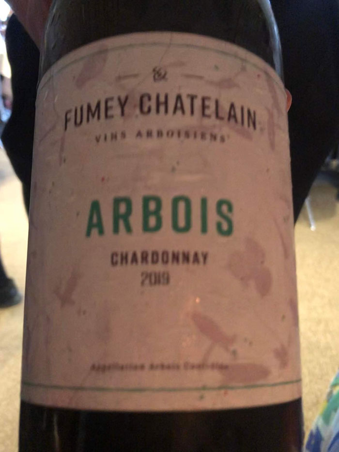 Fumey Chatelain Arbois Chardonnay (Jura/Frankrige) To Rom og Kjøkken, Carl Johans gt 5, Trondheim https://heidisboble.no/ @heidisboble