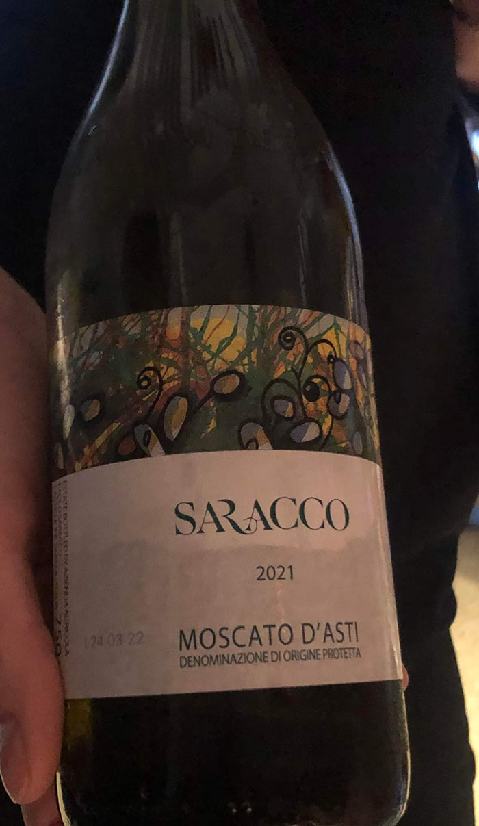 vin 7 Saracco Moscato d'Asti 2021 (Italia, Piemonte) To Rom og Kjøkken, Carl Johans gt 5, Trondheim https://heidisboble.no/ @heidisboble