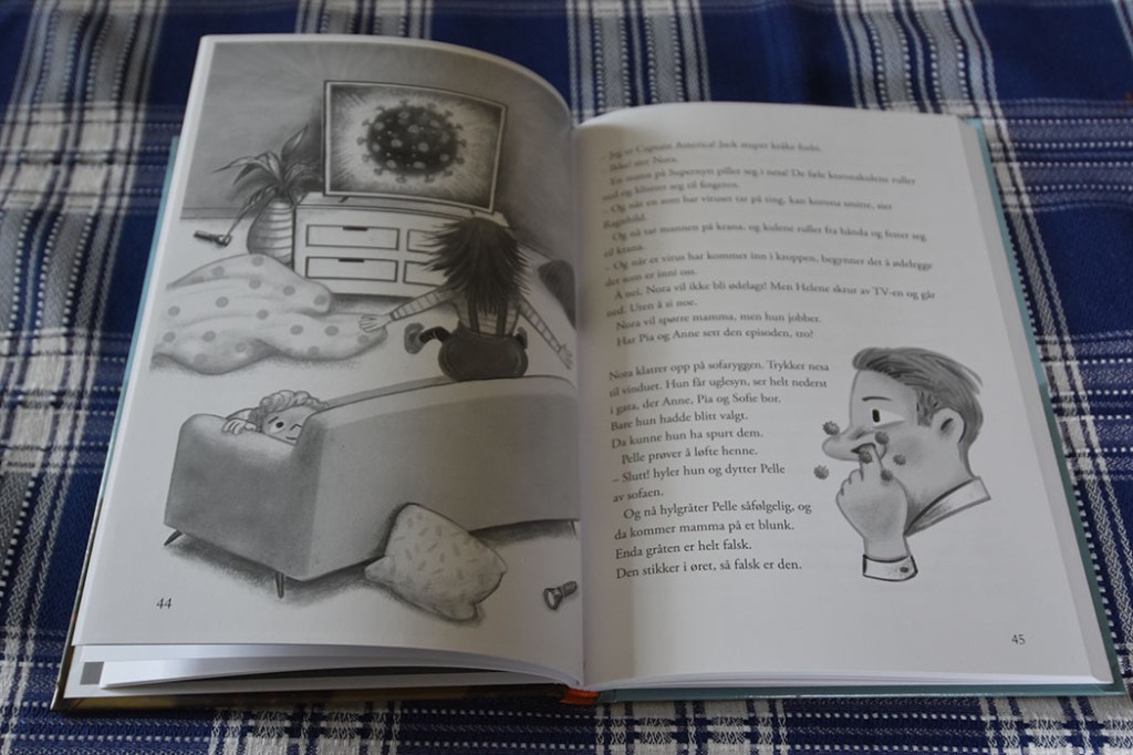 Selmer, Siri Sjøgren (2022) «Nora Korona», Manuskript forlag https://heidisboble.no/ @heidisboble