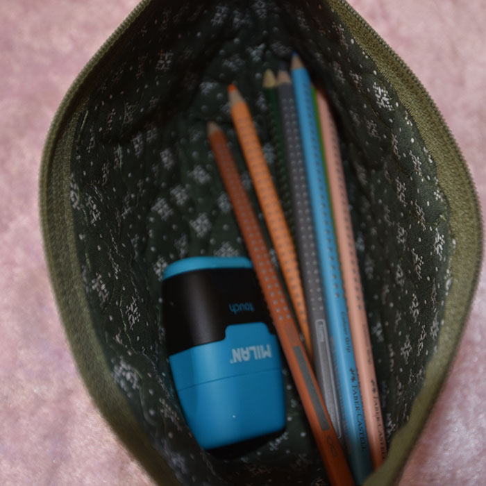 Sy et flott sminkepung, penal og/eller toalettmappe Oppskrift på: https://heidisboble.no/ @heidisboble