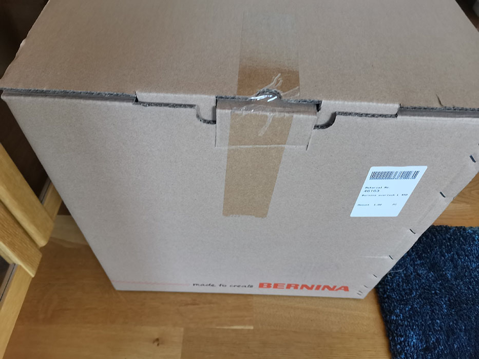 Min splitternye Bernina L450 https://heidisboble.no/ @heidisboble