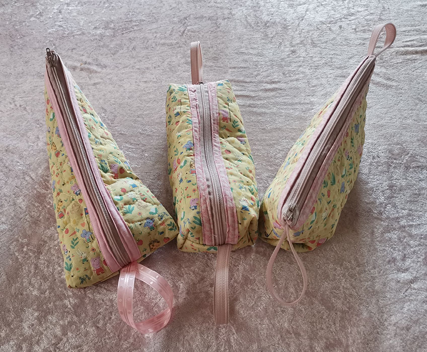 Sy et flott sminkepung, penal og/eller toalettmappe Oppskrift på: https://heidisboble.no/ @heidisboble