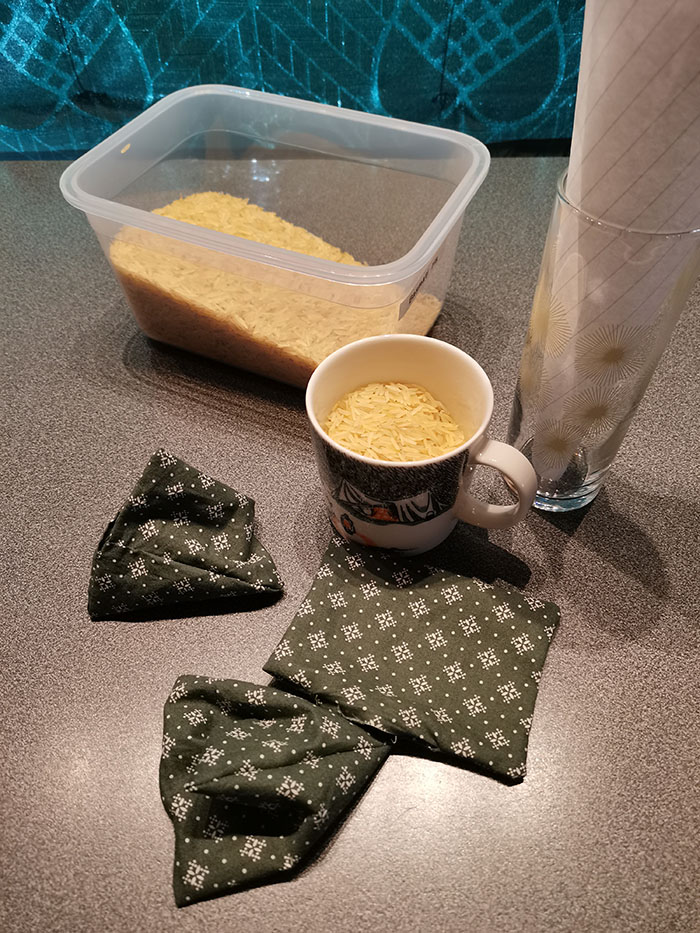 Sy enkle stoffvekter Oppskrift på: https://heidisboble.no/ @heidisboble