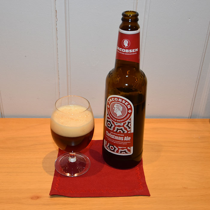 Jacobsen Golden Naked Christmas Ale fra Jakobsen Danmark https://heidisboble.no/ @heidisboble