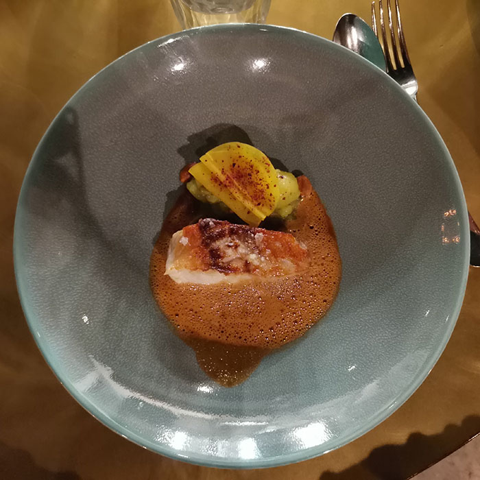 Rett 3 Pannestekt sei Bula Neobistro, PRINSENS GATE 32, 7011 TRONDHEIM https://heidisboble.no/ @heidisboble