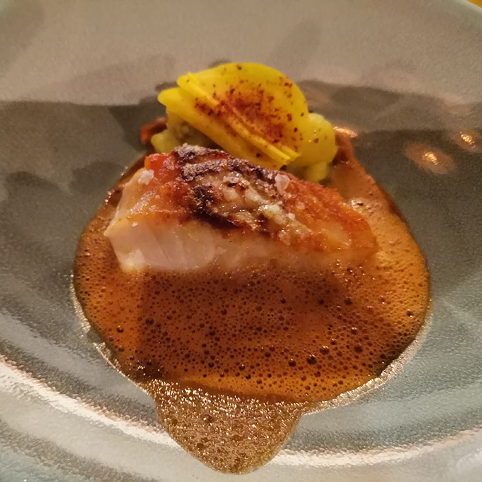 Rett 3 Pannestekt sei Bula Neobistro, PRINSENS GATE 32, 7011 TRONDHEIM https://heidisboble.no/ @heidisboble