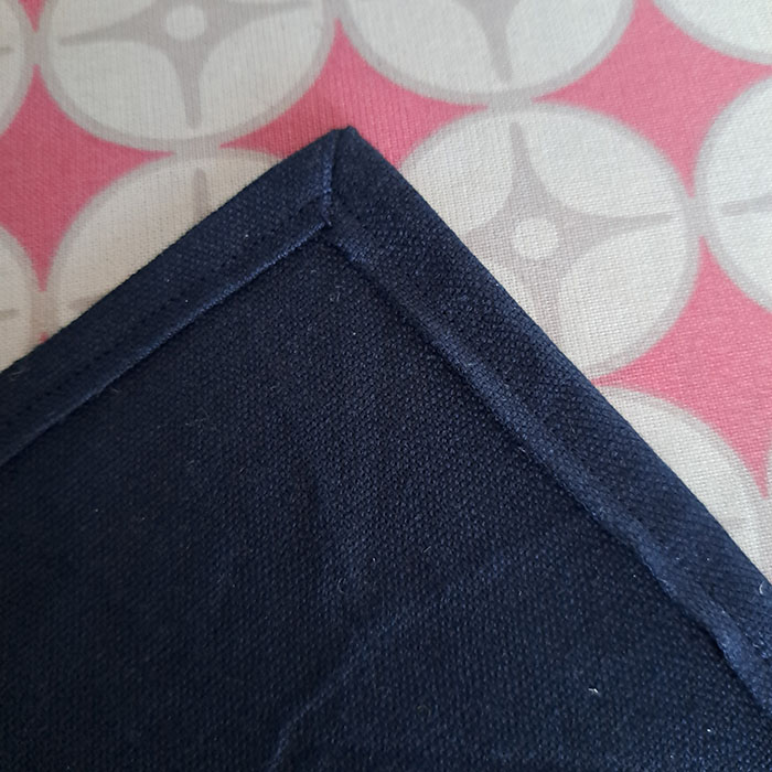 Servietter med lukkede hjørner https://heidisboble.no/ @heidisboble