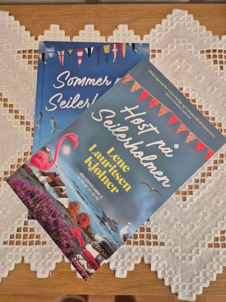Kjølner, Lene Lauritsen (2025) Høst på Seilerholmen. Fagervik forlag Heidisboble.no @heidisboble